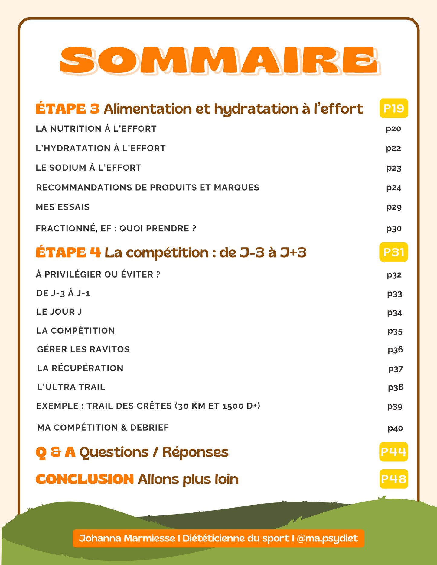 14 semaines pour préparer ton trail. Sans coups de mous ni ventre qui lâche en montagne.