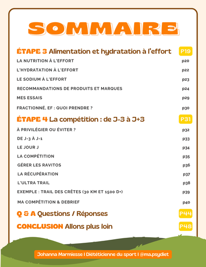 14 semaines pour préparer ton trail. Sans coups de mous ni ventre qui lâche en montagne.