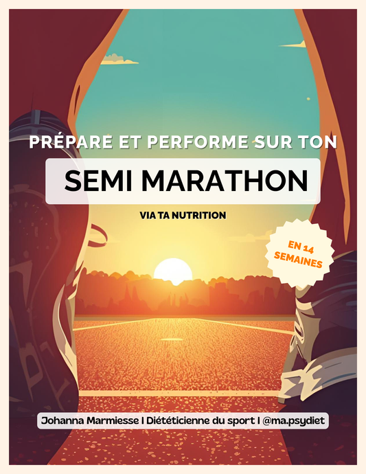 Programme Nutrition Semi-Marathon — 14 semaines